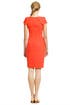 Coral Origami Sheath by Rachel Roy