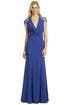 Sapphire Serenity Gown by Reem Acra