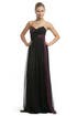 Bicolor Twist Gown by Robert Rodriguez Black Label