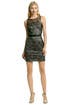 Chrome Lace Sheath by Sachin + Babi