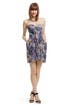 Blue Leopard Dress by Shoshanna