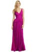 Rose Champagne Pleat Gown by Temperley London