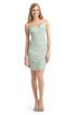 Spearmint Sequin Cami Dress by Theia