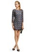 Babbet Lace Shift Dress by Tibi