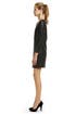 Black Zepplin Mini Shift by Tibi