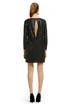 Black Zepplin Mini Shift by Tibi