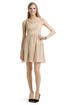 Camel Chiffon Dress