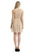 Camel Chiffon Dress