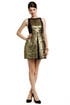 Metallic Jacquard Dress by Tibi
