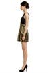 Metallic Jacquard Dress by Tibi