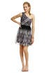One Shoulder Pirouette Dress by Tibi