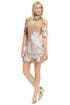 Angelic Tigerlily Beaded Shift by Tracy Reese