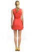 Coral Bow Front Sheath by Trina Turk