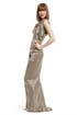 Stone Statue Draped Gown by Vera Wang