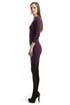 Cranberry Cut Out Sheath by Versus by Versace