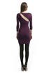 Cranberry Cut Out Sheath by Versus by Versace