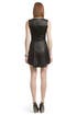 Shiny Scoop Flare Dress by Versus by Versace