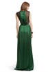Green Satin Charm Gown by Yigal Azrouël
