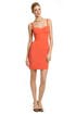 Mercury Orange Sheath by Z Spoke Zac Posen
