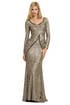 Sequin Sand Ripple Gown by Z Spoke Zac Posen