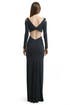 Studded Jersey Cutout Gown by Z Spoke Zac Posen