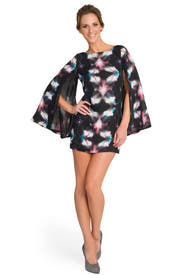 Disco Print Butterfly Dress