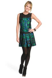 Psychedelic Jacquard Dress