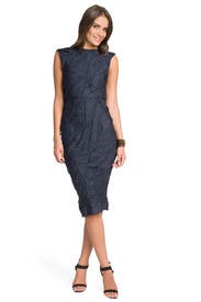 Midnight Drape Back Dress