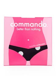 Seamless Polka-Dot Low-Rise Thong