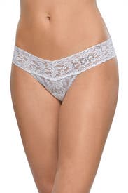 I Do White Low Rise Thong 