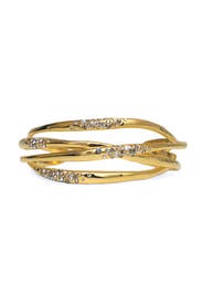 Crystal Orbit Cuff