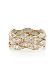 Silver Wave Bangles