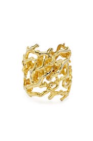 Sculpted Branch Cuff