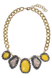 Yellow Glitz Collar