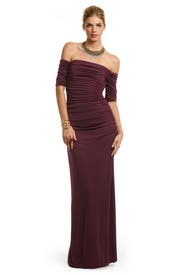 Venetian Wine Gown