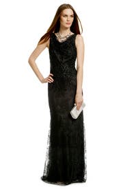 Lady Lace Sequin Gown 