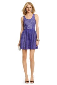 Neon Lace Party Dress 