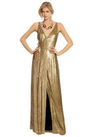 Clarice Gold Sequin Gown 