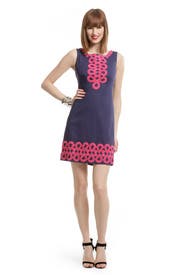 Adelson Pink Swirl Sheath 