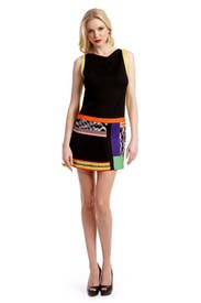 Crazed Colorblock Dress 