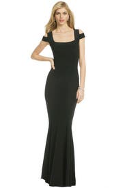 Jet Cutout Gown