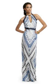 Seahorse Print Maxi 