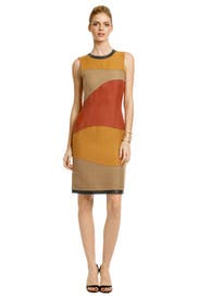 Patchwork Swirl Sheath 