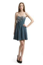 Peacock Feather Dress 