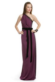 Berry Wild Lace Gown