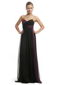 Bicolor Twist Gown 