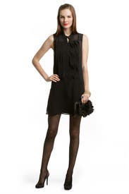 Button Front Tux Dress 