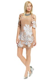 Angelic Tigerlily Beaded Shift 