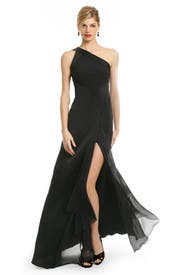 Seductive Satin Gown 