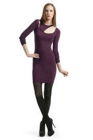 Cranberry Cut Out Sheath 